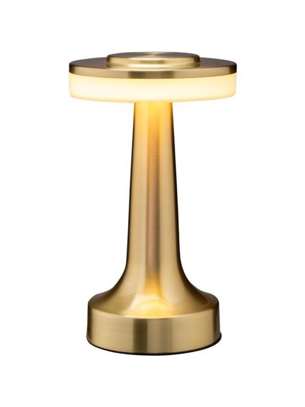 Portable LED Table Lamp Touch Sensor Dimmable Rechargeable Night Light Gold